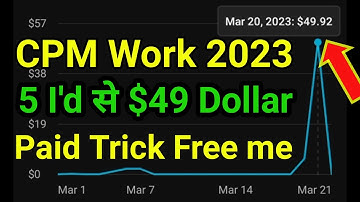 CPM Work Kaise Kare 2023 | 5 I