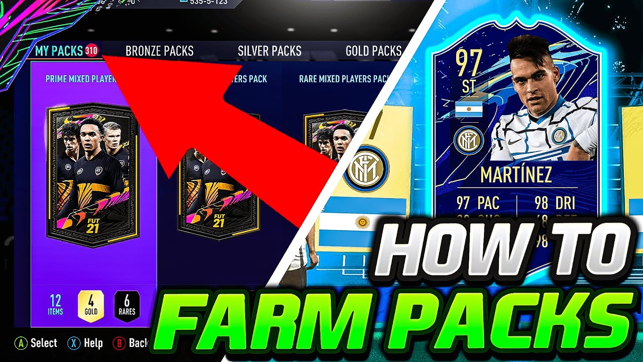 FIFA 21 | HOW TO GET 1000+ PACKS FOR TOTS! FULL *EASY* GUIDE TO FARM