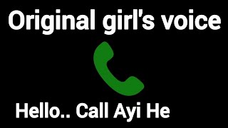 Hello.. Call Ayi He !! Original girl's voice prank Hindi #call #girlvoiceprank @originalgirlsoundhub screenshot 5