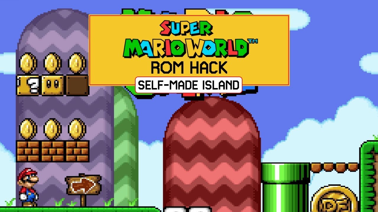 Super Mario World Hacks Games