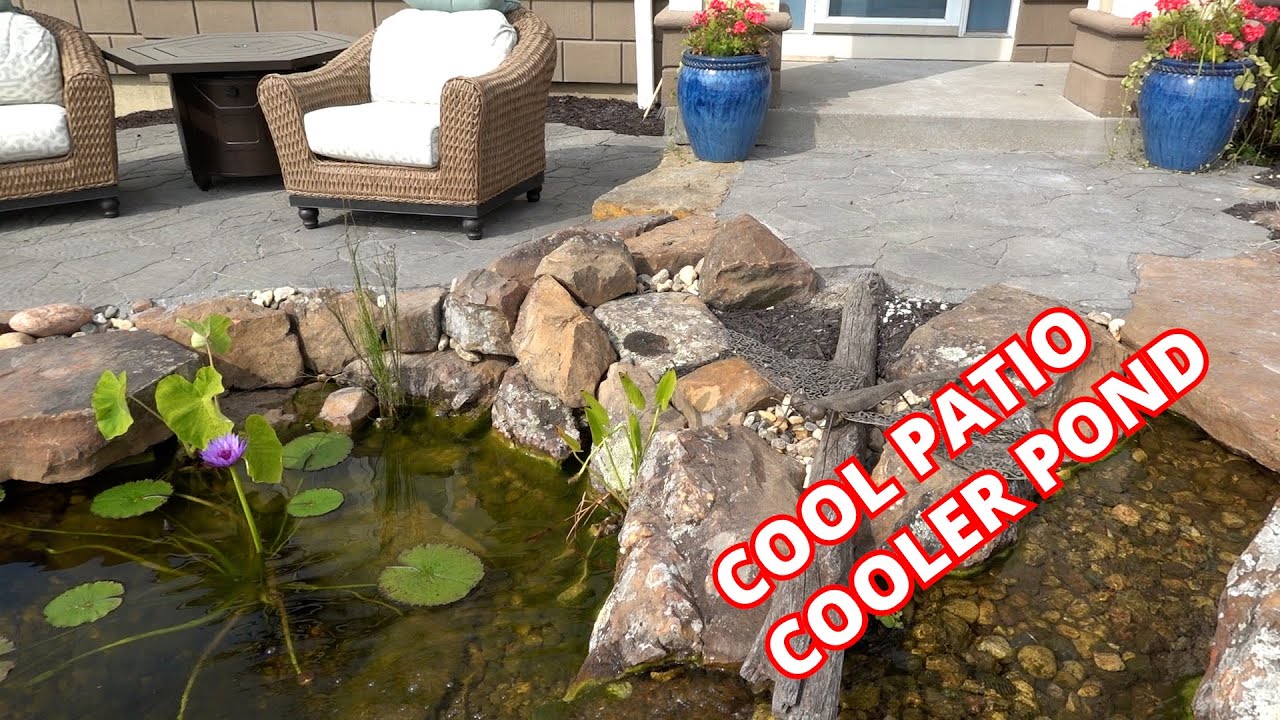 Pond By the Patio - in the front yard! - YouTube