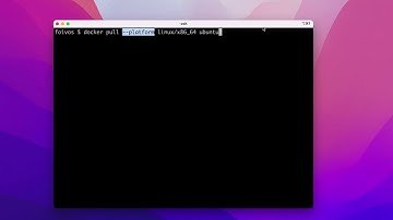 how to download and run an x86 64 intel based linux docker container on apple silicon mac m1 m2