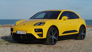 New 2024 Porsche Macan Turbo in beautiful Speed Yellow colour