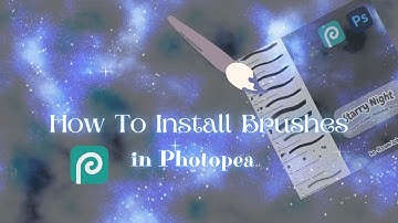 How To Install Brushes Photopea Through the Resource Library | Get My Free Photopea Brushes
