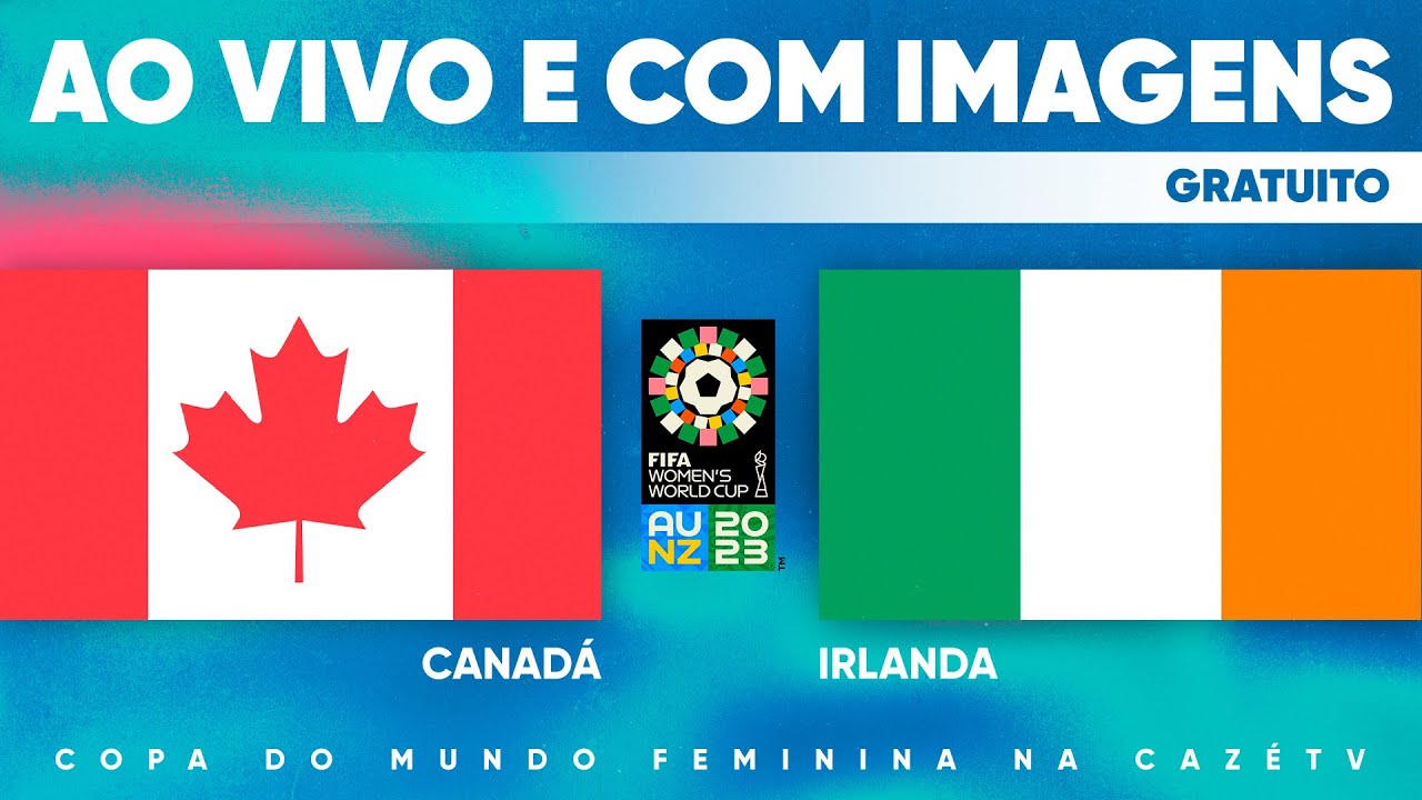 JOGO COMPLETO: CANADÁ X IRLANDA | 2ª RODADA | COPA DO MUNDO FEMININA FIFA™ 2023