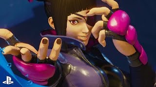 Street Fighter V Juri Trailer PS4 Street Fighter V Juri Trailer PS4