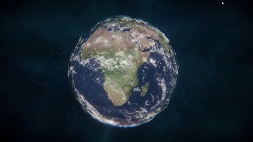 Tessellated Planet Earth