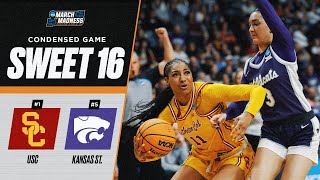 USC vs. Kansas State - Sweet 16 NCAA tournament extended highlights