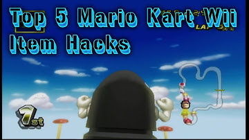 Mario Kart Wii: Top 5 Item Hacks Compilation!