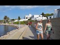 Paphos, Cyprus seafront and harbour virtual treadmill walking tour