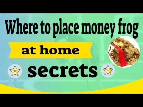 Money Frog - Money Frog - Meaning U0026 Placement In 2020 | How To Activate Your Money-Frog In 2020