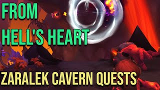 From Hell's Heart to The Endless Burning Sky - Zaralek Cavern Quests