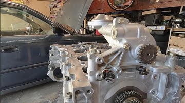 K24 Build part 3; Type S oil pump upgrade! Do I need to use K20 oil pan?