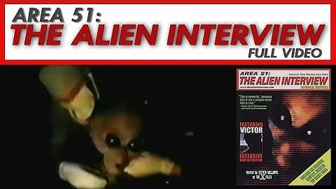 The Alien Interview with "Victor" from S4 - Area 51 | Part 1