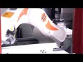 Hermle automated robot for production machining