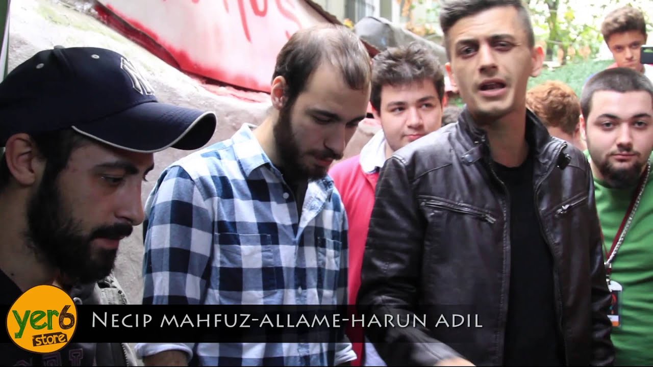 Necip Mahfuz, Allame, Harun Adil - Yer6 Store imza günü A'capellaları