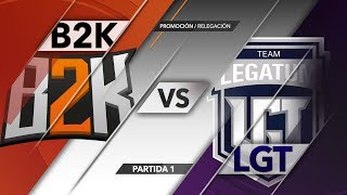 B2K vs LGT - CLS Clausura 2017 Promoción/Relegación D2P1