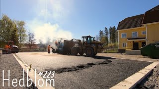 #223 Asphalting A Padel Court (ep 2:2) *Excavator Time Lapse & Music*