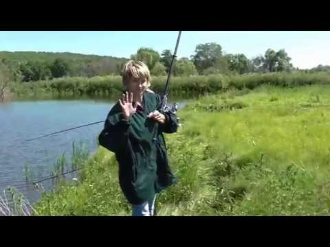 Рыбалка. Отдых на природе большой семьей