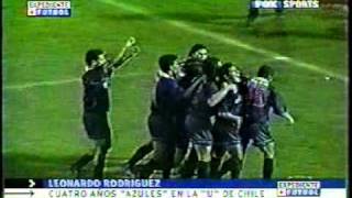 Leo Rodriguez en la U de Chile