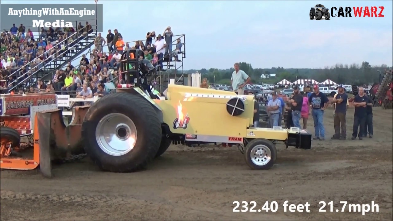 MTTP truck Pulls At Fremont MI Light Limited Super Stock Tractor
