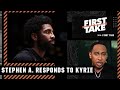Stephen A. responds to Kyrie's latest series of tweets | First Take