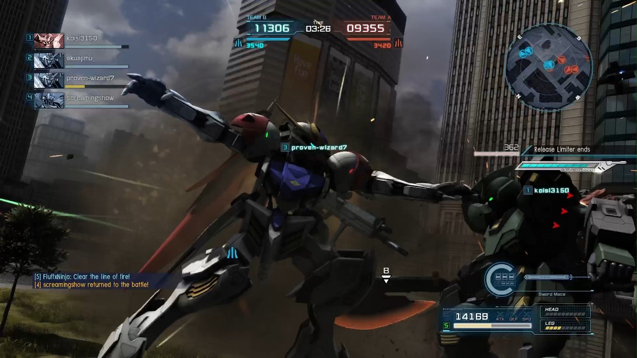 Gundam Barbatos Lupus in 700 Basic Match at Deserted City