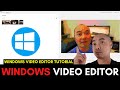 Windows Video Editor Beginner Tutorial 🎬