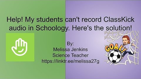 Help! My students can