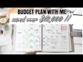 April Monthly + Weekly Paycheck Budget Plan With Me! | At Home With Quita
