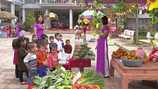HỘI THI XÂY DỰNG MÔI TRƯỜNG GIÁO DỤC LẤY TRẺ LÀM TRUNG TÂM, TRƯỜNG MẦM NON PHÚ SƠN