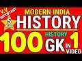 History GK | Modern History Questions | for SSC CGL Mts CPO | 1000 GK