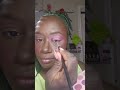 Grinchmas Day 1 Gloss #25DaysOfGrinchmas #darkskinmakeup #fyp #lipcombo  #25daysofchristmas