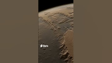 The planet Mars, Mariner Valley,  Valles Marineris  Space Engine  #shorts #mars #space #universe