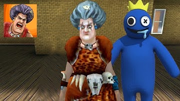 Scary Teacher Stone Age Gameplay Walkthrough Full History Part 7 New Game Secrets (IOS ANDROID)