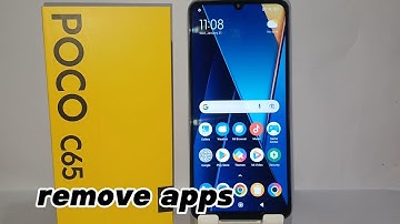 How To Remove Apps On Poco C65