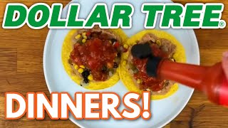 Dollar Tree Dinners! $1 Family Meal Ideas (Eating On A Budget)