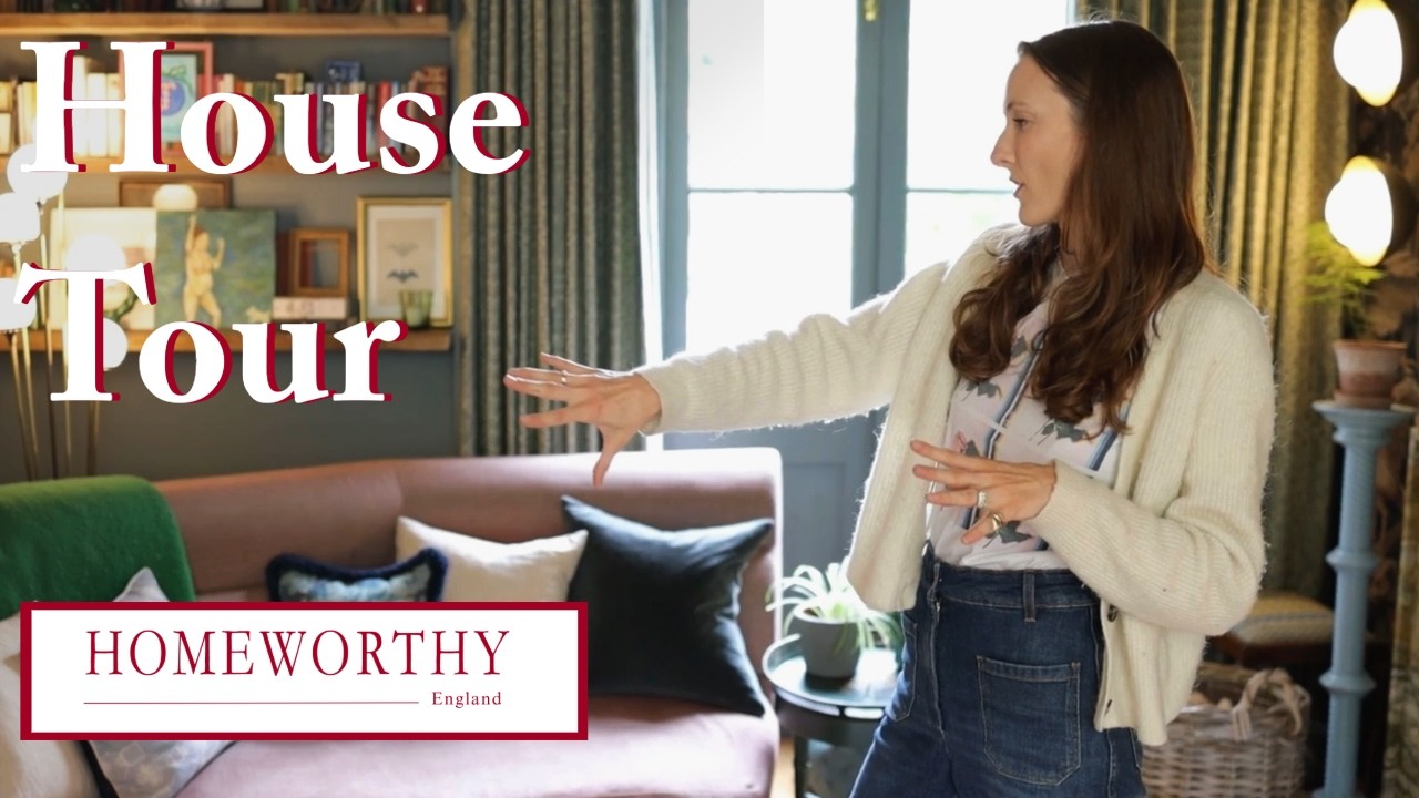 ENGLISH HOUSE TOUR | A Colorful Victorian Townhouse in London