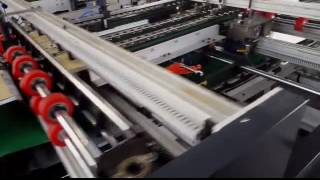 SEMI AUTOMATIC FOLDER GLUER ( two pieces )