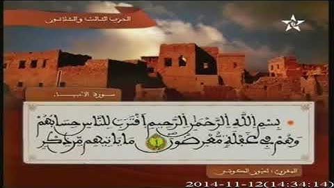 ما تيسر من سورة الانبياء بصوت القارئ الشيخ العيون الكوشي برواية ورش عن نافع💐🌼🌷🌹🍀🌹🌷🌼💐🌿💐🌼