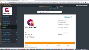 Estimates & Invoicing App - Quick  Overview