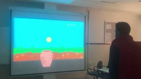 Isadora interactive game