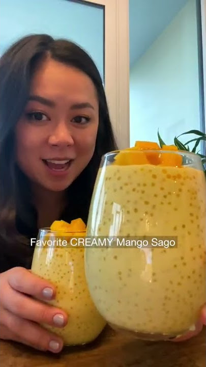 The BEST Creamy Mango Sago