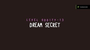 [Baba Is You] New Adventures - Oddity 13 - Dream secret (449b) [Solution]