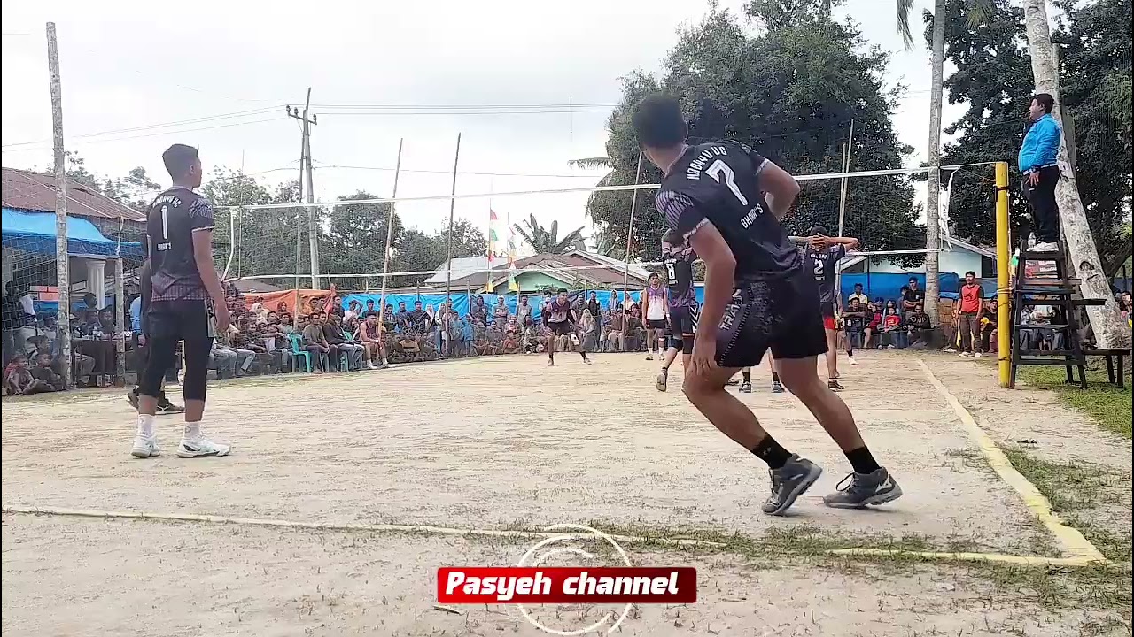PERANG BINTANG:NABAYU VC VS PURBA VC. Akbar,Pandu,Andik sergei dkk langsung menekan di set awal.1-0 