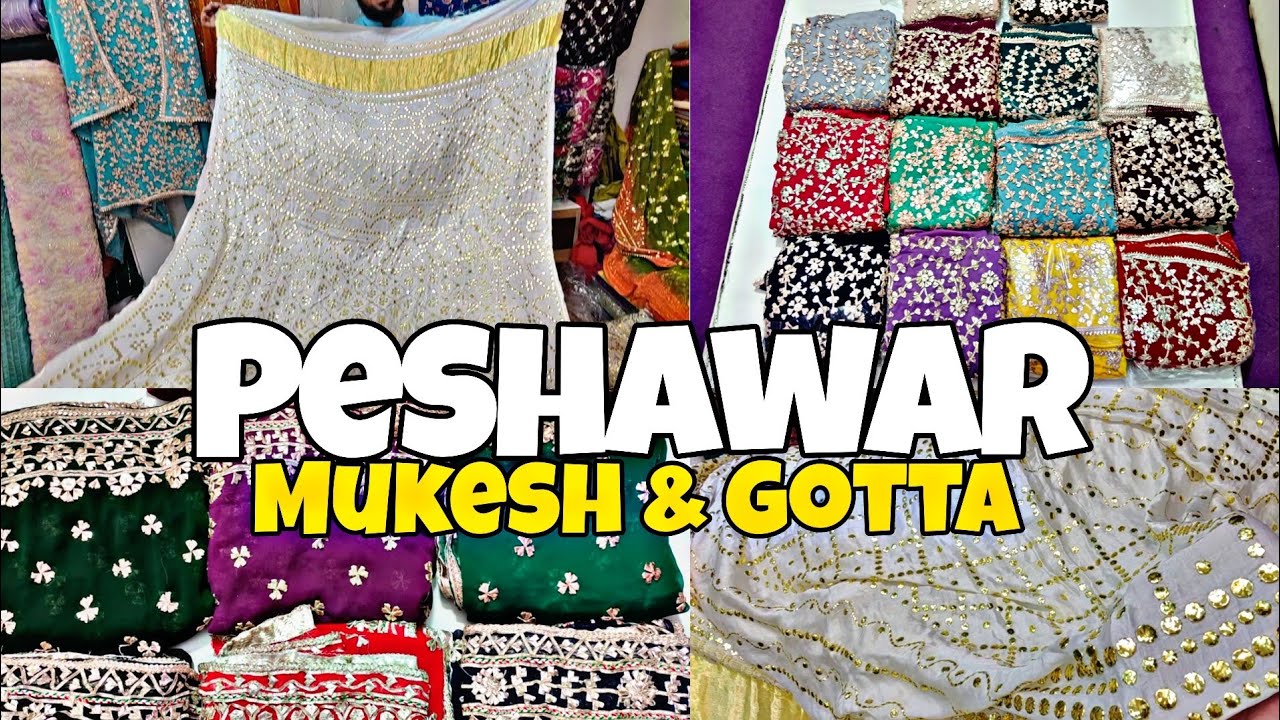 Peshawar Cloth Market 