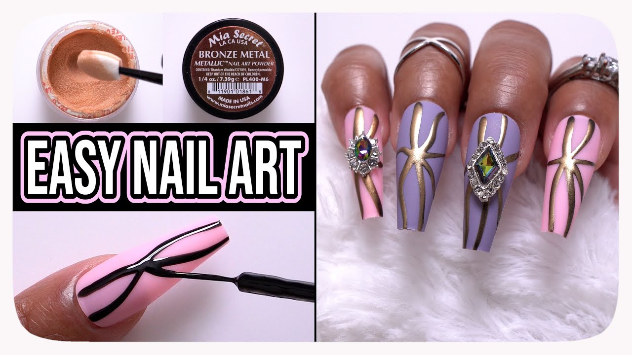 Nail Art Designs 2023 | New Nail Art | Chrome Nail Art | Beginner Nail Art Designs | @justdoingnails
