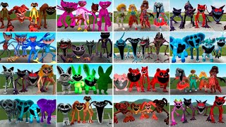 NEW ALL CURSED SMILING CRITTERS GIANT FORM IN POPPY PLAYTIME CHAPTER 3 DIFFEREN VERSIONS Garry's Mod