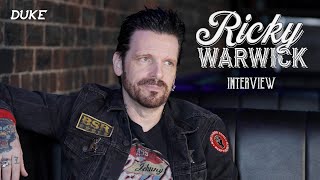 Ricky Warwick (Black Star Riders, The Almighty) - Interview - Glasgow 2022 - Duke TV