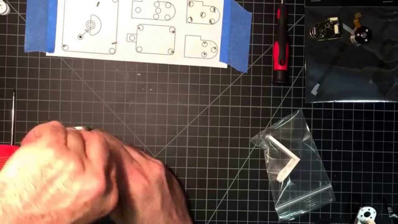 DJI Phantom 3 gimbal repair by Bock Hobby part 1